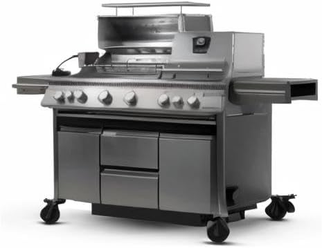 🚀 Schickling BigROCKET Luxus Edelstahl Gasgrill | 39,5 kW Leistung, 8 Brenner, 800 °C Infrarot, Backburner, Drehspieß & Seitenkochfeld – Made in Germany