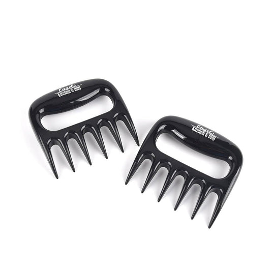 Engels Kitchen and BBQ Premium Pulled Pork Claws/Meat Claws for plucking & fixing - Bear Claws for tearing meat apart (140, plastic)