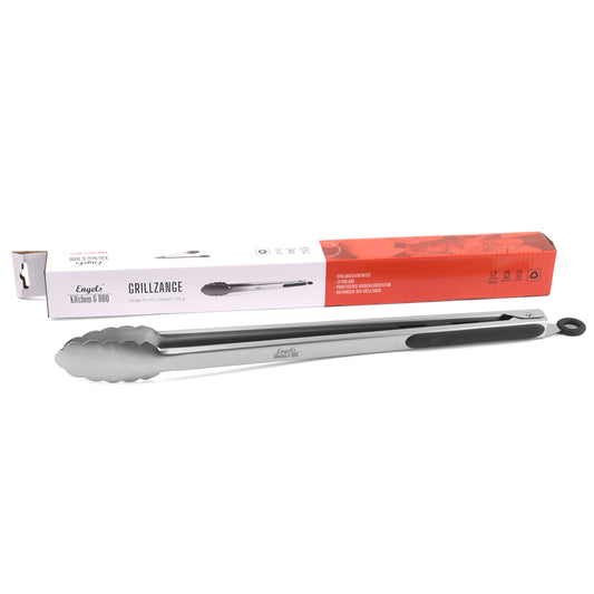 Engels Basic Grill Tongs - Extra Long Kitchen Tongs / Gripping Tongs in Premium Quality Charma Kaman (Length: 41cm)