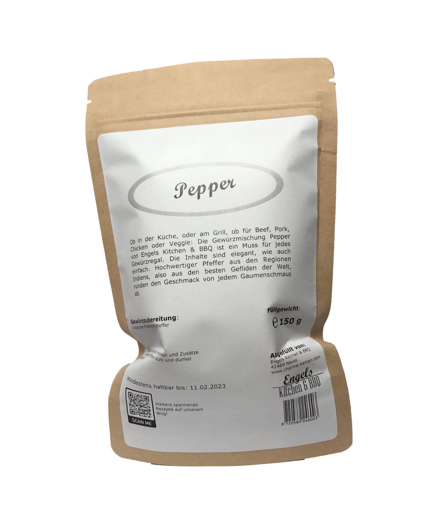 spice mix Pepper 150 grams