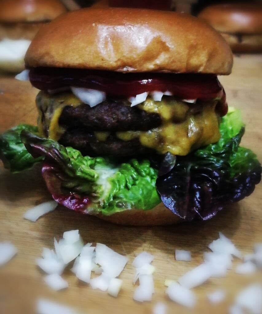 Double Cheese Burger, weniger ist manchmal mehr.