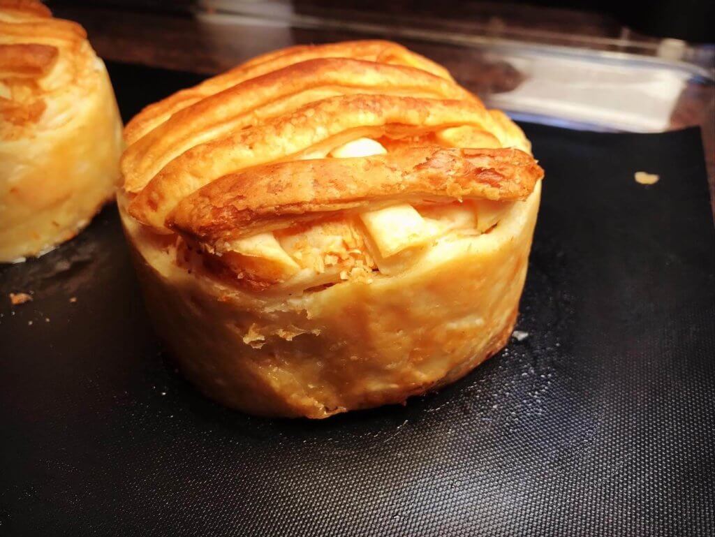 Vorspeise Süßkartoffel+Feta in Blätterteig