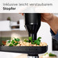 Bosch MFW67440 ProPower Fleischwolf | Elektrischer Fleischwolf 1500W | Mit 3 Lochscheiben & Aufsätzen für Wurst, Kebbe & Gemüse | 3,5 kg/min | Schwarz/Silber