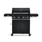 🔥 BURNHARD Big Fred Deluxe Series 3 – 4-Brenner Gasgrill mit Infrarot-Keramikbrenner (900 °C), Backburner, Seitenkochfeld & Edelstahl-Trolley inkl. Grillabdeckung