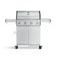 🔥 BURNHARD Big Fred Deluxe Series 3 – 4-Brenner Gasgrill mit Infrarot-Keramikbrenner (900 °C), Backburner, Seitenkochfeld & Edelstahl-Trolley inkl. Grillabdeckung