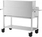 🔥 Schickling Profistar II – Gastro Holzkohlegrill aus Edelstahl | XXL Holzkohlegrill für Catering & Gastronomie mit 4 Lenkrollen, höhenverstellbarer Kohlewanne & 8 mm Edelstahlrost – Made in Germany
