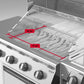 🔥 Schickling Gasgrill “Hermann XL – Deluxe” | Edelstahl Gasgrillwagen mit 4x 5 kW Brennern, 800 °C Seitenbrenner & Unterschrank – Made in Germany