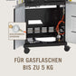 🔥 RÖSLE Gasgrill BBQ-Station VIDERO G4 | Edelstahl-Gasgrill mit 4x 3,5 kW Brennern & Seitenbrenner, Sichtfenster & Thermometer – Komfort pur beim Grillen