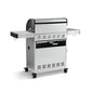 🔥 BURNHARD Big Fred Deluxe Series 3 – 4-Brenner Gasgrill mit Infrarot-Keramikbrenner (900 °C), Backburner, Seitenkochfeld & Edelstahl-Trolley inkl. Grillabdeckung