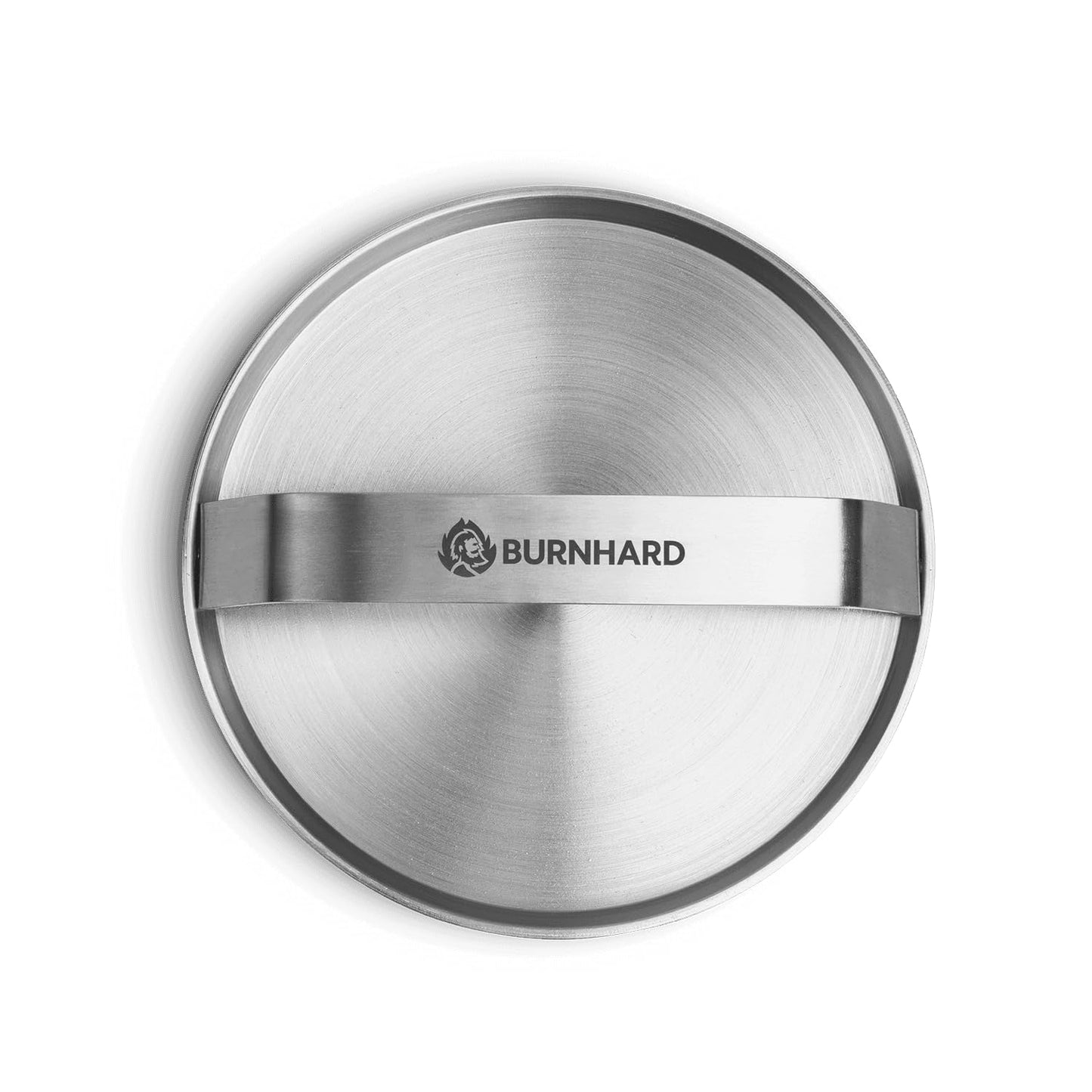 🍔 BURNHARD Burger-Set 6-tlg. – Inkl. Burgerpresse, Smasher, Wender, 2 Melting Domes & Rezeptheft aus Edelstahl