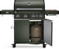 🔥 BURNHARD Big Fred Deluxe Series 3 – 4-Brenner Gasgrill mit Infrarot-Keramikbrenner (900 °C), Backburner, Seitenkochfeld & Edelstahl-Trolley inkl. Grillabdeckung