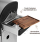 🔥 BURNHARD Big Fred Deluxe Series 3 – 4-Brenner Gasgrill mit Infrarot-Keramikbrenner (900 °C), Backburner, Seitenkochfeld & Edelstahl-Trolley inkl. Grillabdeckung