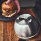 🍔 BURNHARD Burger-Set 6-tlg. – Inkl. Burgerpresse, Smasher, Wender, 2 Melting Domes & Rezeptheft aus Edelstahl