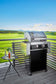 🔥 RÖSLE Gasgrill BBQ-Station VIDERO G4 | Edelstahl-Gasgrill mit 4x 3,5 kW Brennern & Seitenbrenner, Sichtfenster & Thermometer – Komfort pur beim Grillen