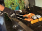 Engels Premium Grill Gloves No.1 &amp; 10 Grill Recipes, Kitchen Gloves and Oven Gloves