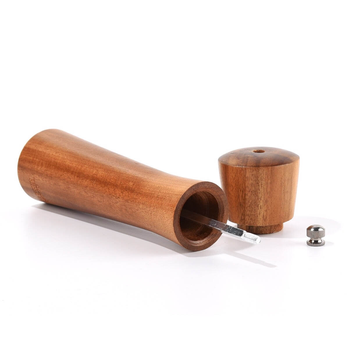 Premium Engels pepper mill / salt mill made of wood (8 inch / 20.3cm)